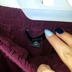 Maroon/Burgundy Skirt